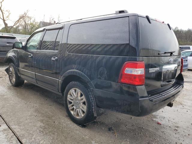 1FMJK2A59BEF30862 - 2011 FORD EXPEDITION EL LIMITED BLACK photo 2