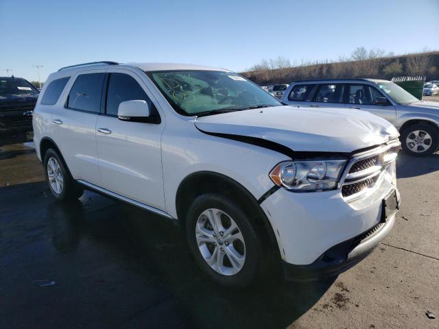 1C4SDJDT9DC668956 - 2013 DODGE DURANGO CREW WHITE photo 4