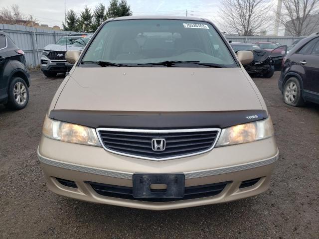 2HKRL18621H005931 - 2001 HONDA ODYSSEY EX GOLD photo 5