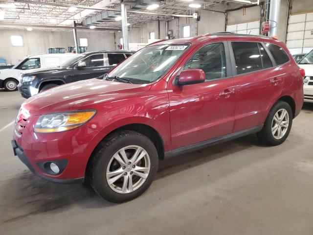 5XYZHDAG6BG070750 - 2011 HYUNDAI SANTA FE SE RED photo 1