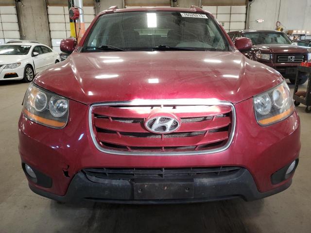 5XYZHDAG6BG070750 - 2011 HYUNDAI SANTA FE SE RED photo 5