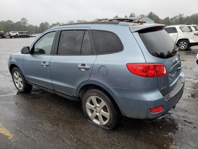 5NMSH13E59H241211 - 2009 HYUNDAI SANTA FE SE BLUE photo 2