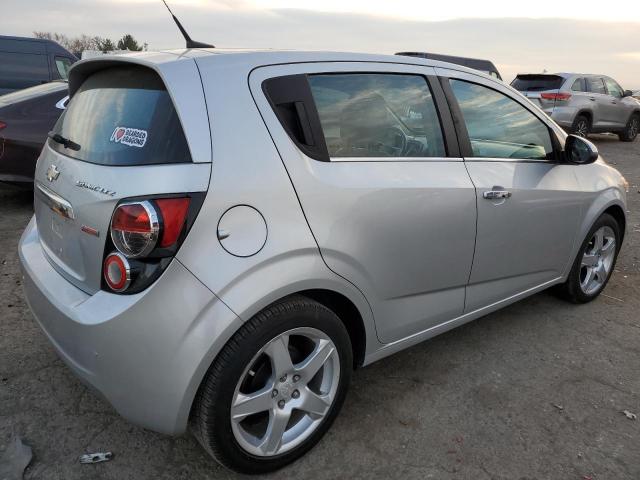 1G1JE6SBXE4220634 - 2014 CHEVROLET SONIC LTZ SILVER photo 3