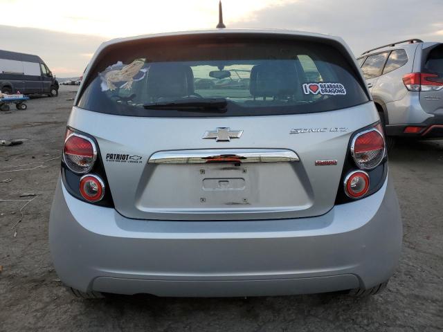 1G1JE6SBXE4220634 - 2014 CHEVROLET SONIC LTZ SILVER photo 6