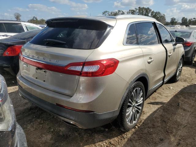 2LMPJ6LR1HBL45587 - 2017 LINCOLN MKX RESERVE Gold Foto 3