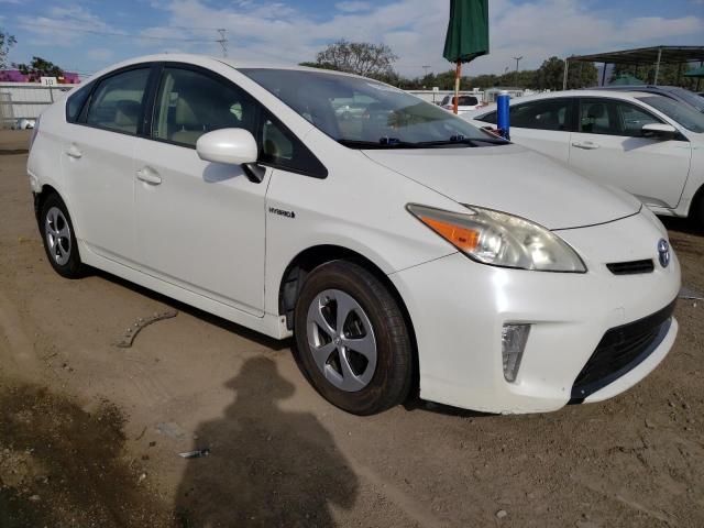 JTDKN3DU0C5490066 - 2012 TOYOTA PRIUS WHITE photo 4