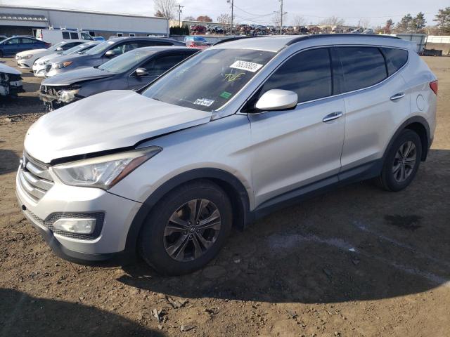 5XYZUDLB7EG150947 - 2014 HYUNDAI SANTA FE S SILVER photo 1