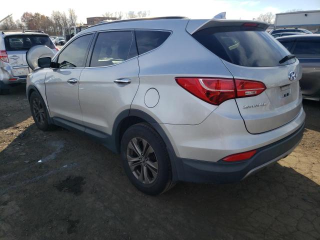 5XYZUDLB7EG150947 - 2014 HYUNDAI SANTA FE S SILVER photo 2