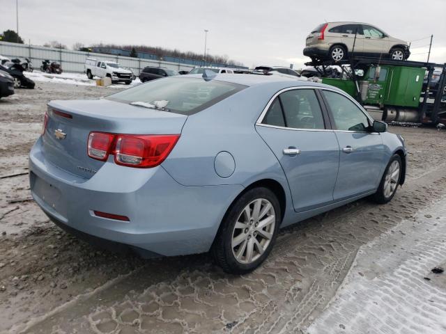 1G11E5SA2DU126019 - 2013 CHEVROLET MALIBU 2LT BLUE photo 3