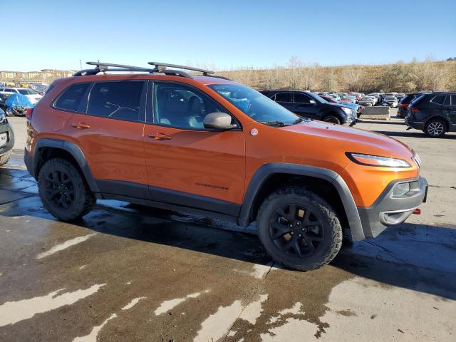 1C4PJMBS9FW523587 - 2015 JEEP CHEROKEE TRAILHAWK ORANGE photo 4