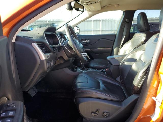 1C4PJMBS9FW523587 - 2015 JEEP CHEROKEE TRAILHAWK ORANGE photo 7
