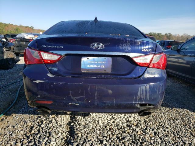 5NPEC4AB0BH186939 - 2011 HYUNDAI SONATA SE BLUE photo 6