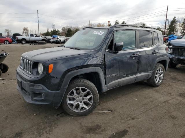 ZACCJBBB2HPF95282 - 2017 JEEP RENEGADE LATITUDE BLACK photo 1