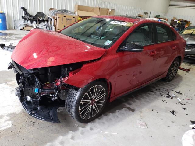 3KPF44AC3PE678693 - 2023 KIA FORTE GT RED photo 1