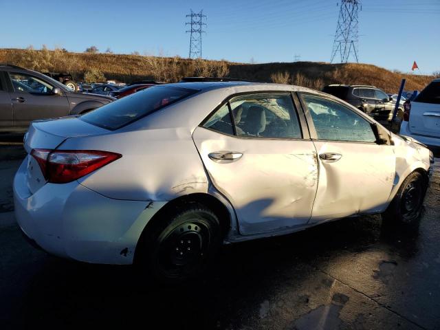 2T1BURHE5EC062489 - 2014 TOYOTA COROLLA L SILVER photo 3