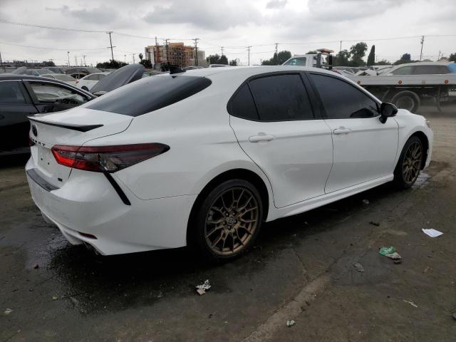 4T1G11AK4PU137961 - 2023 TOYOTA CAMRY SE NIGHT SHADE WHITE photo 3