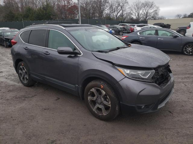 7FARW2H86JE012558 - 2018 HONDA CR-V EXL GRAY photo 4