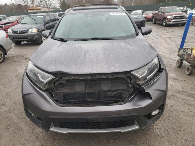 7FARW2H86JE012558 - 2018 HONDA CR-V EXL GRAY photo 5