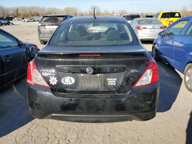 3N1CN7AP4HL904793 - 2017 NISSAN VERSA S BLACK photo 6