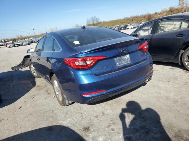 5NPE24AF3FH207925 - 2015 HYUNDAI SONATA SE BLUE photo 2