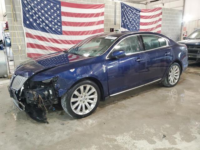 1LNHL9FT4BG604088 - 2011 LINCOLN MKS BLUE photo 1