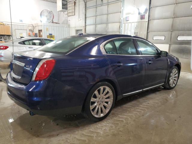 1LNHL9FT4BG604088 - 2011 LINCOLN MKS BLUE photo 3