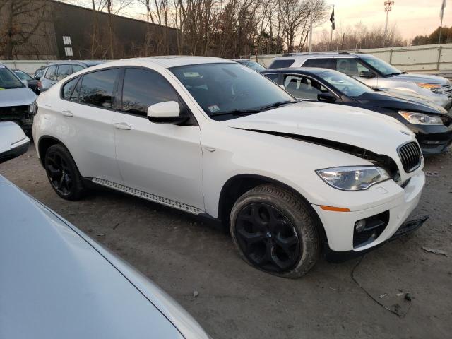 5UXFG2C54E0C44722 - 2014 BMW X6 XDRIVE35I WHITE photo 4