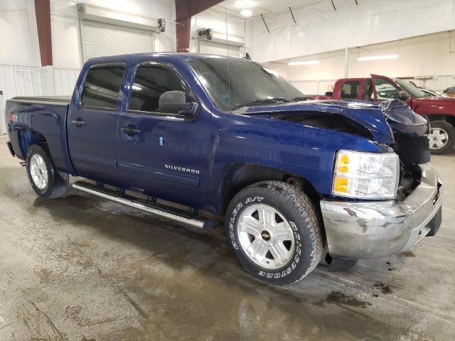 3GCPKSE74DG282848 - 2013 CHEVROLET 1500 K1500 LT BLUE photo 4