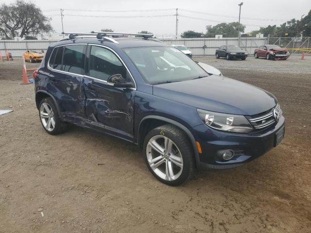 WVGAV7AX2GW043798 - 2016 VOLKSWAGEN TIGUAN S BLUE photo 4