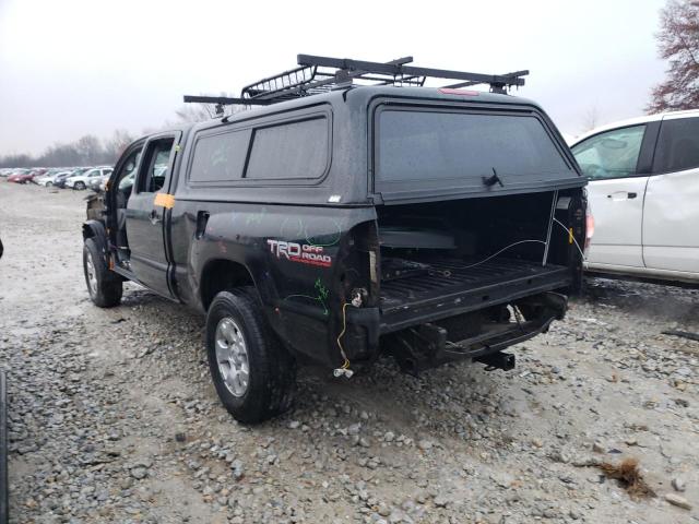 5TEMU52N79Z624547 - 2009 TOYOTA TACOMA DOUBLE CAB LONG BED BLACK photo 2