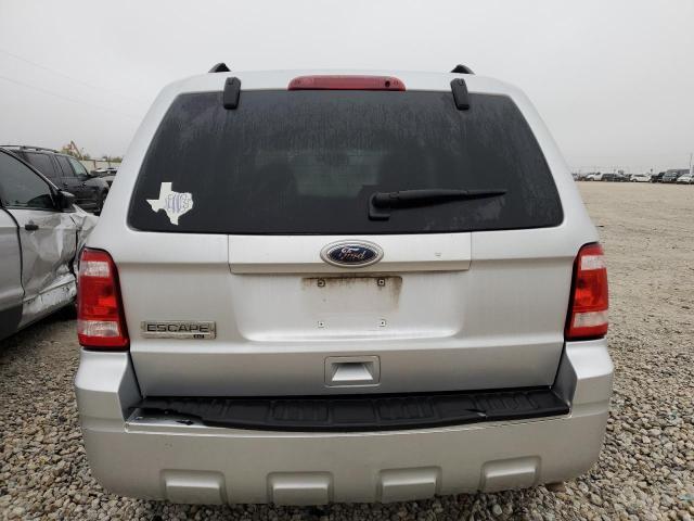 1FMCU0D74AKB91688 - 2010 FORD ESCAPE XLT SILVER photo 6