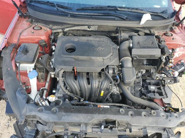 5NPE24AF4JH646365 - 2018 HYUNDAI SONATA SE RED photo 11