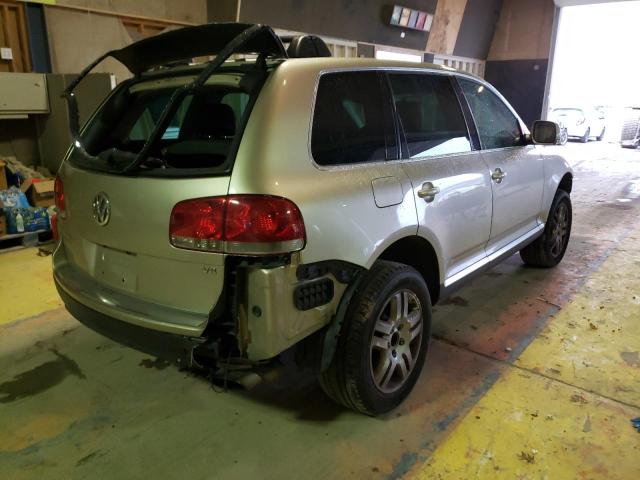 WVGCM77L24D043419 - 2004 VOLKSWAGEN TOUAREG 4.2 SILVER photo 3