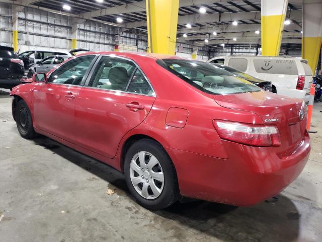 4T1BE46K37U173200 - 2007 TOYOTA CAMRY CE RED photo 2