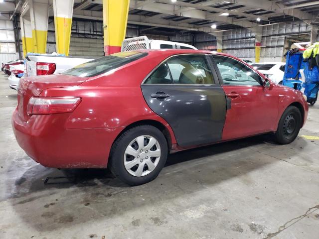 4T1BE46K37U173200 - 2007 TOYOTA CAMRY CE RED photo 3