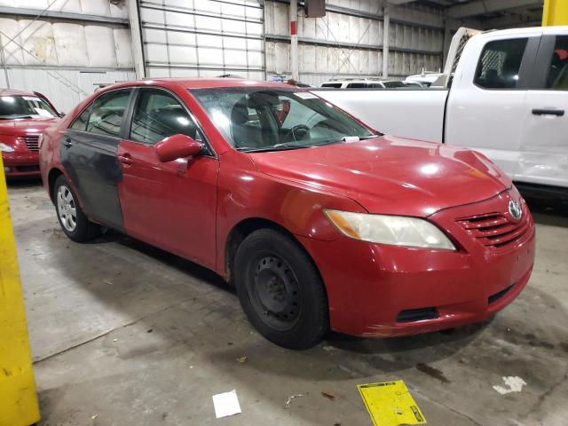 4T1BE46K37U173200 - 2007 TOYOTA CAMRY CE RED photo 4