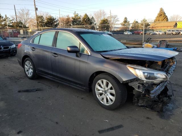 4S3BNBC63F3043440 - 2015 SUBARU LEGACY 2.5I PREMIUM GRAY photo 4