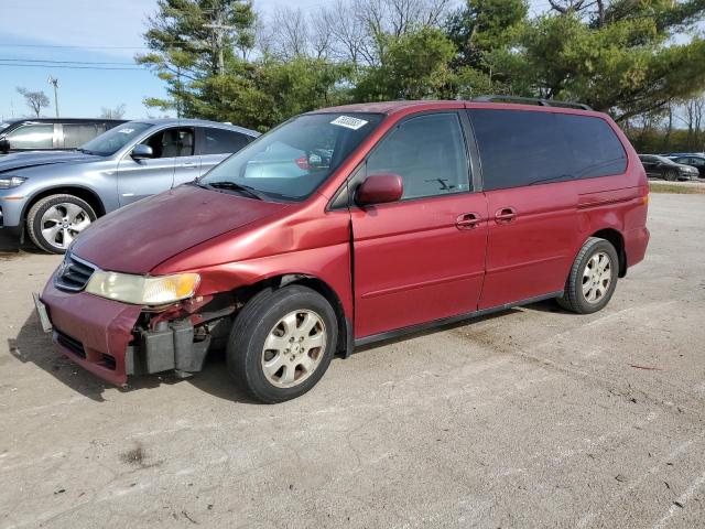 5FNRL18003B059290 - 2003 HONDA ODYSSEY EXL RED photo 1