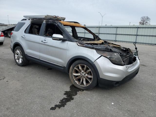 1FMHK7F8XBGA64605 - 2011 FORD EXPLORER LIMITED SILVER photo 4