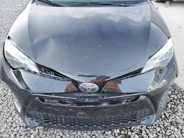 2T1BURHE1HC792873 - 2017 TOYOTA COROLLA L BLACK photo 11