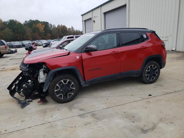 3C4NJDDB9KT799837 - 2019 JEEP COMPASS TRAILHAWK RED photo 1