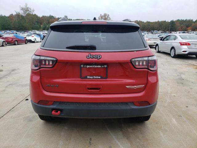 3C4NJDDB9KT799837 - 2019 JEEP COMPASS TRAILHAWK RED photo 6