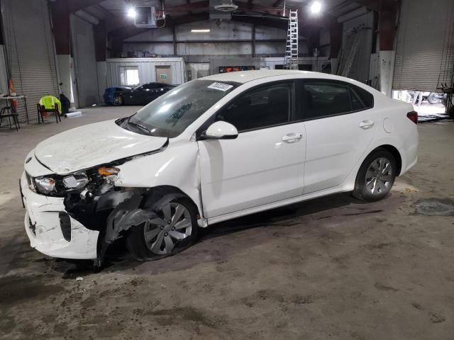 3KPA24ADXLE363456 - 2020 KIA RIO LX WHITE photo 1