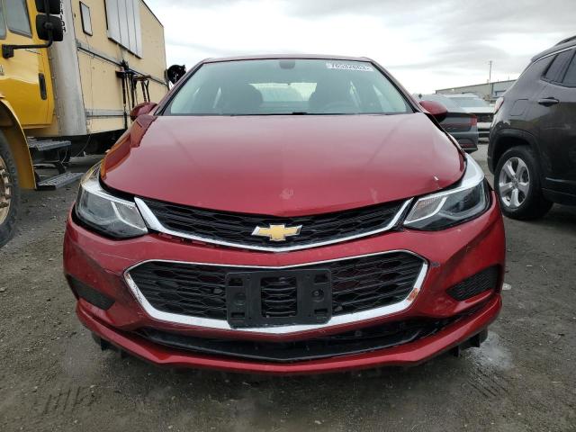 3G1BE5SM0HS520218 - 2017 CHEVROLET CRUZE LT MAROON photo 5