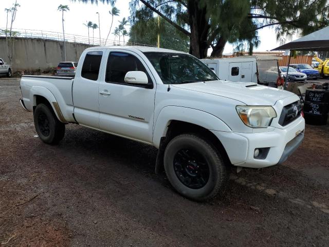 5TFTU4GN7FX073781 - 2015 TOYOTA TACOMA PRERUNNER ACCESS CAB WHITE photo 4