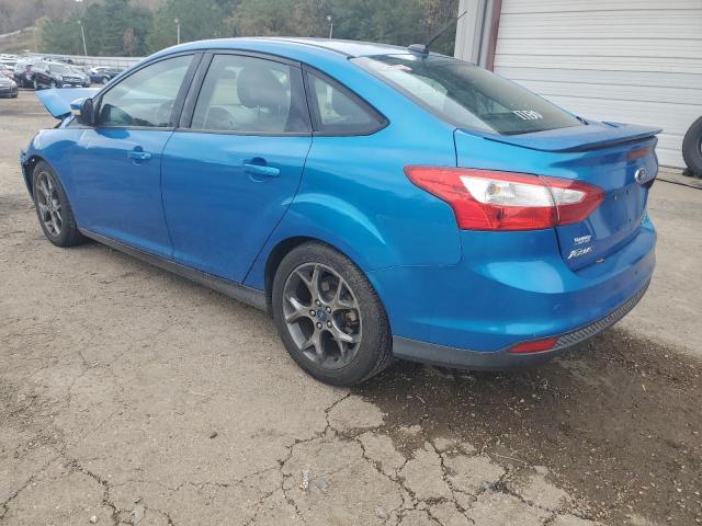 1FADP3F23EL135718 - 2014 FORD FOCUS SE BLUE photo 2