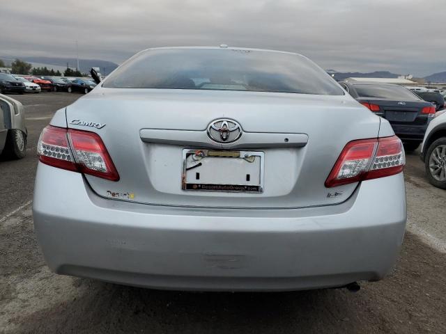 4T4BF3EK0AR069317 - 2010 TOYOTA CAMRY BASE SILVER photo 6