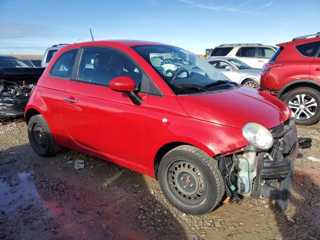 3C3CFFAR4DT531372 - 2013 FIAT 500 POP RED photo 4