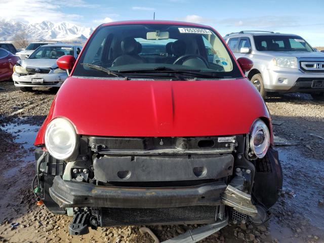 3C3CFFAR4DT531372 - 2013 FIAT 500 POP RED photo 5