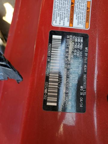 JF1ZNAA16E9710213 - 2014 TOYOTA SCION FR-S RED photo 13